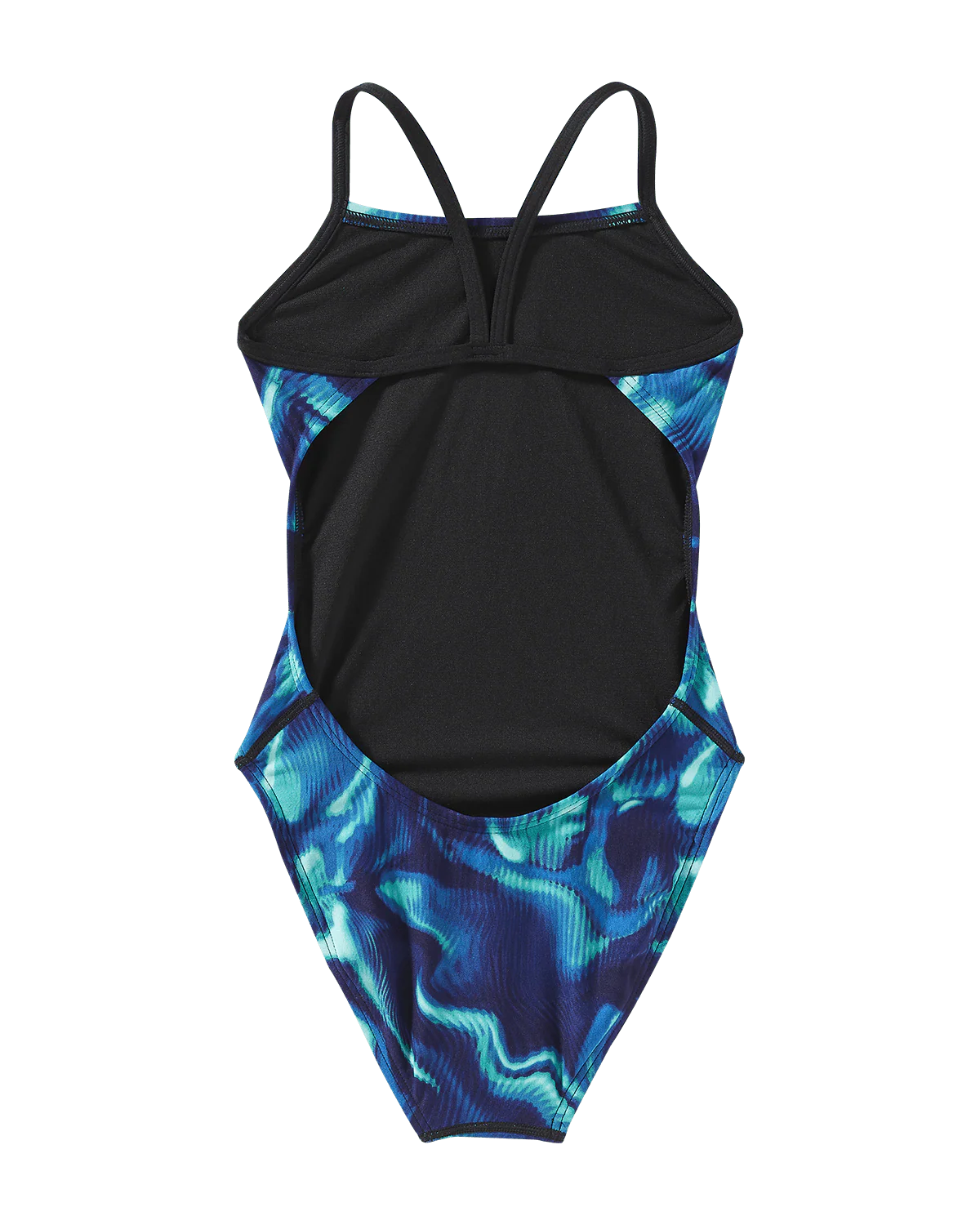 Durafast Elite® Girl's Cutoutfit Swimsuit - Waveform 6 Durafast Elite® Girl's Cutoutfit Swimsuit - Waveform