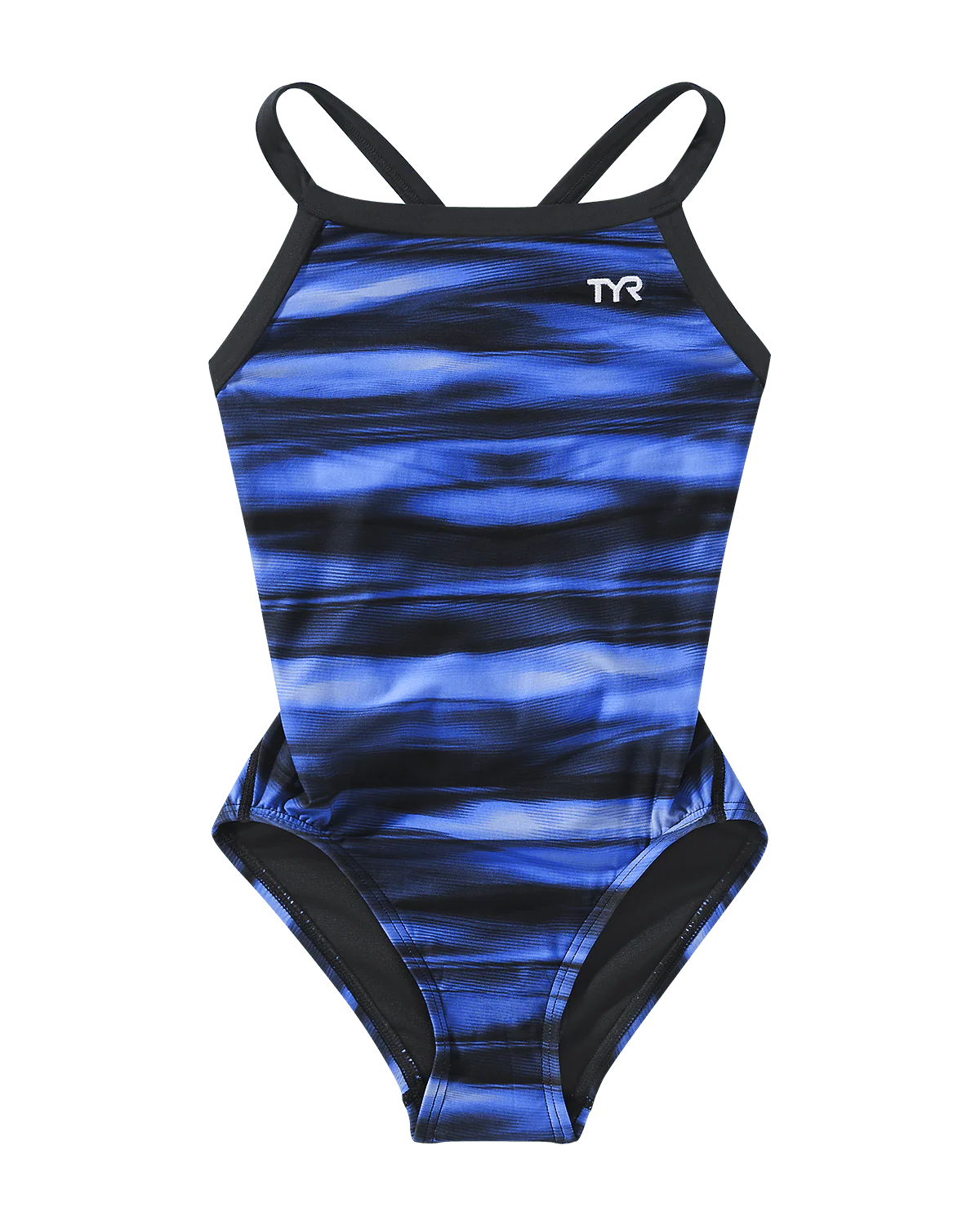 Durafast Lite® Girl's Diamondfit Swimsuit - Technowave 1 Durafast Lite® Girl's Diamondfit Swimsuit - Technowave