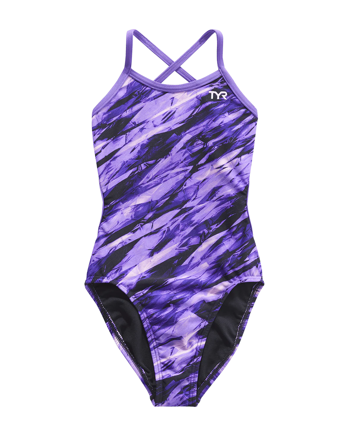 Durafast Elite® Girl's Trinityfit Swimsuit - Vitric 7 Durafast Elite® Girl's Trinityfit Swimsuit - Vitric