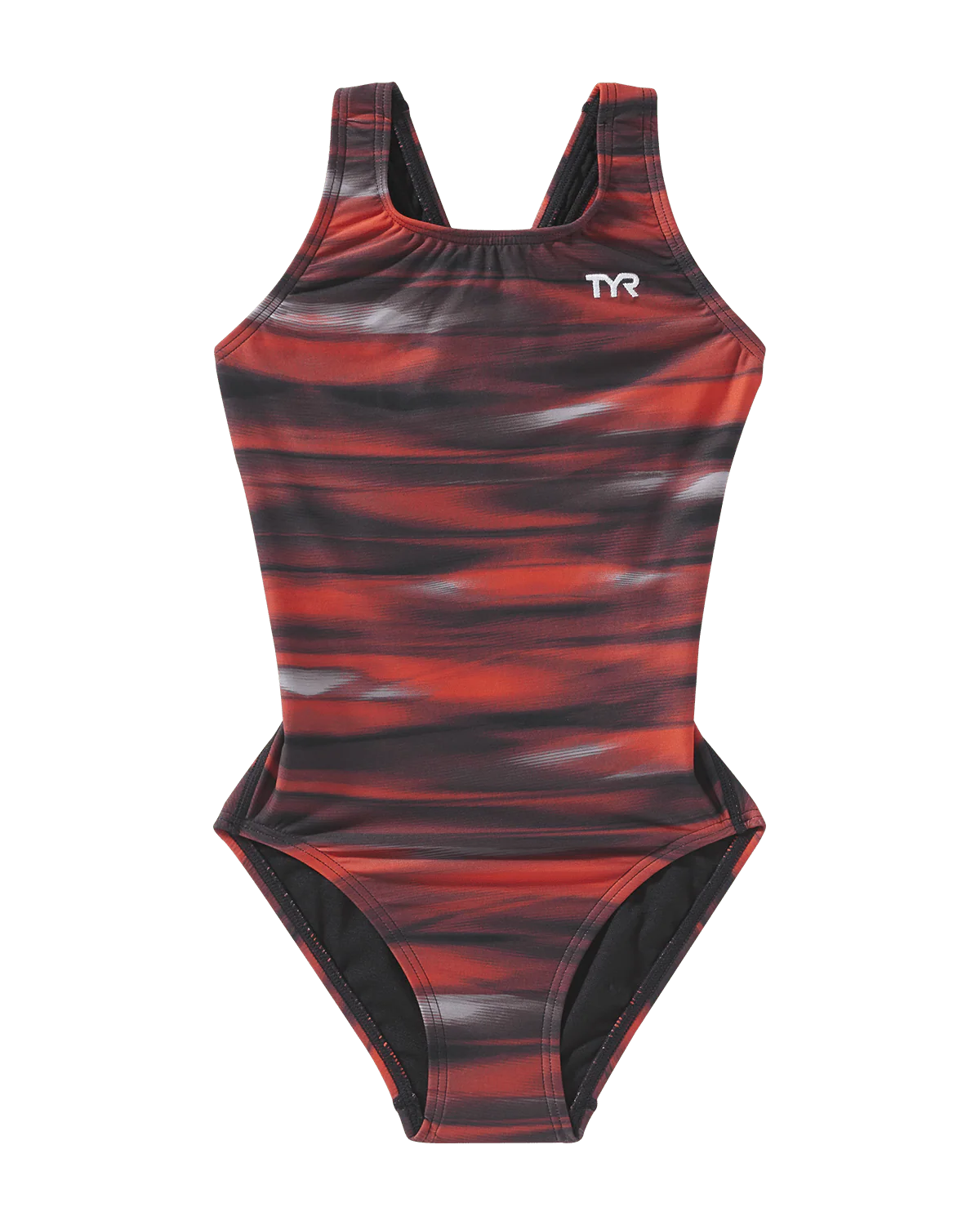 Durafast Lite® Girl's Maxfit Swimsuit - Technowave 5 Durafast Lite® Girl's Maxfit Swimsuit - Technowave