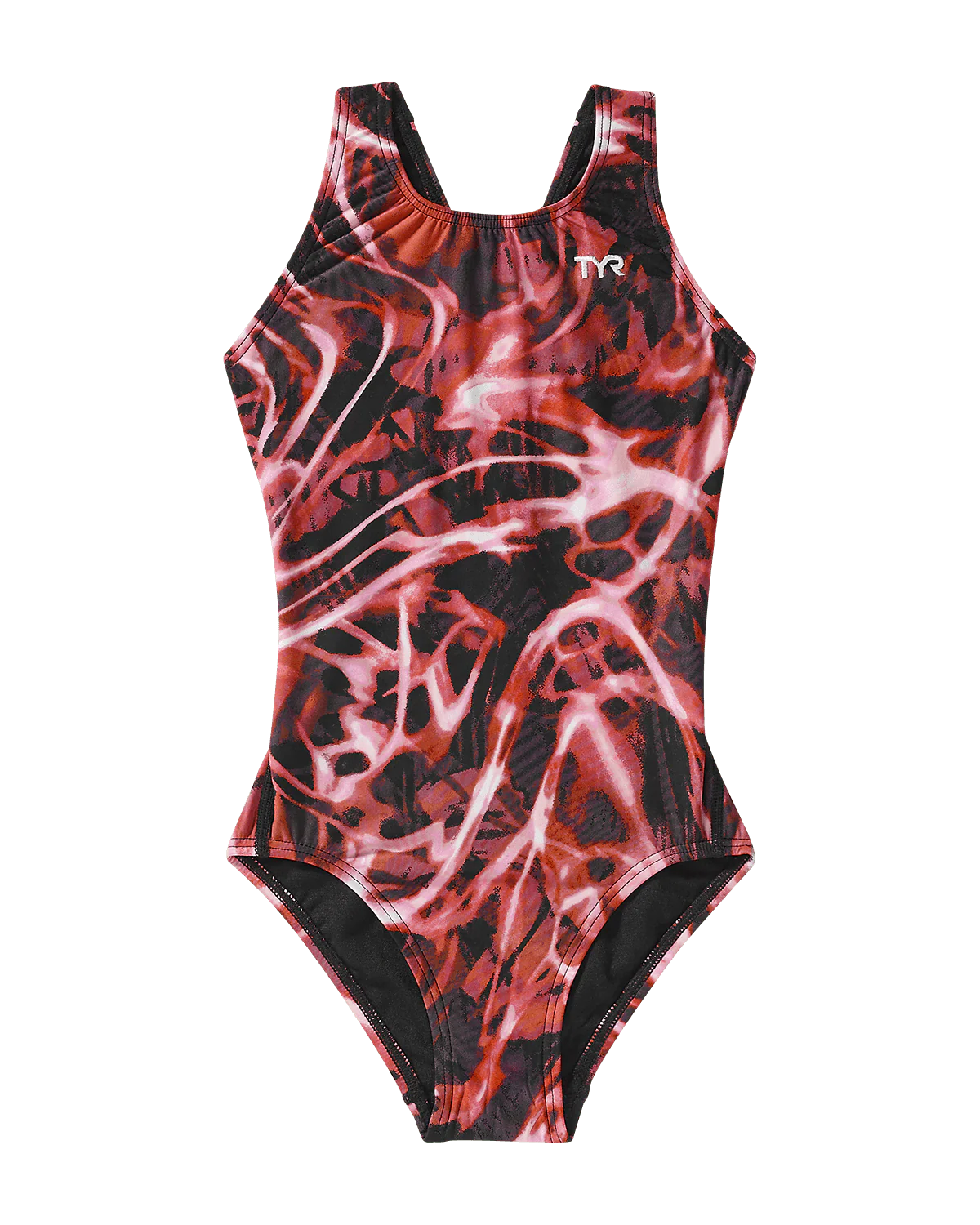 Durafast Lite® Girl's Maxfit Swimsuit - Electro 7 Durafast Lite® Girl's Maxfit Swimsuit - Electro