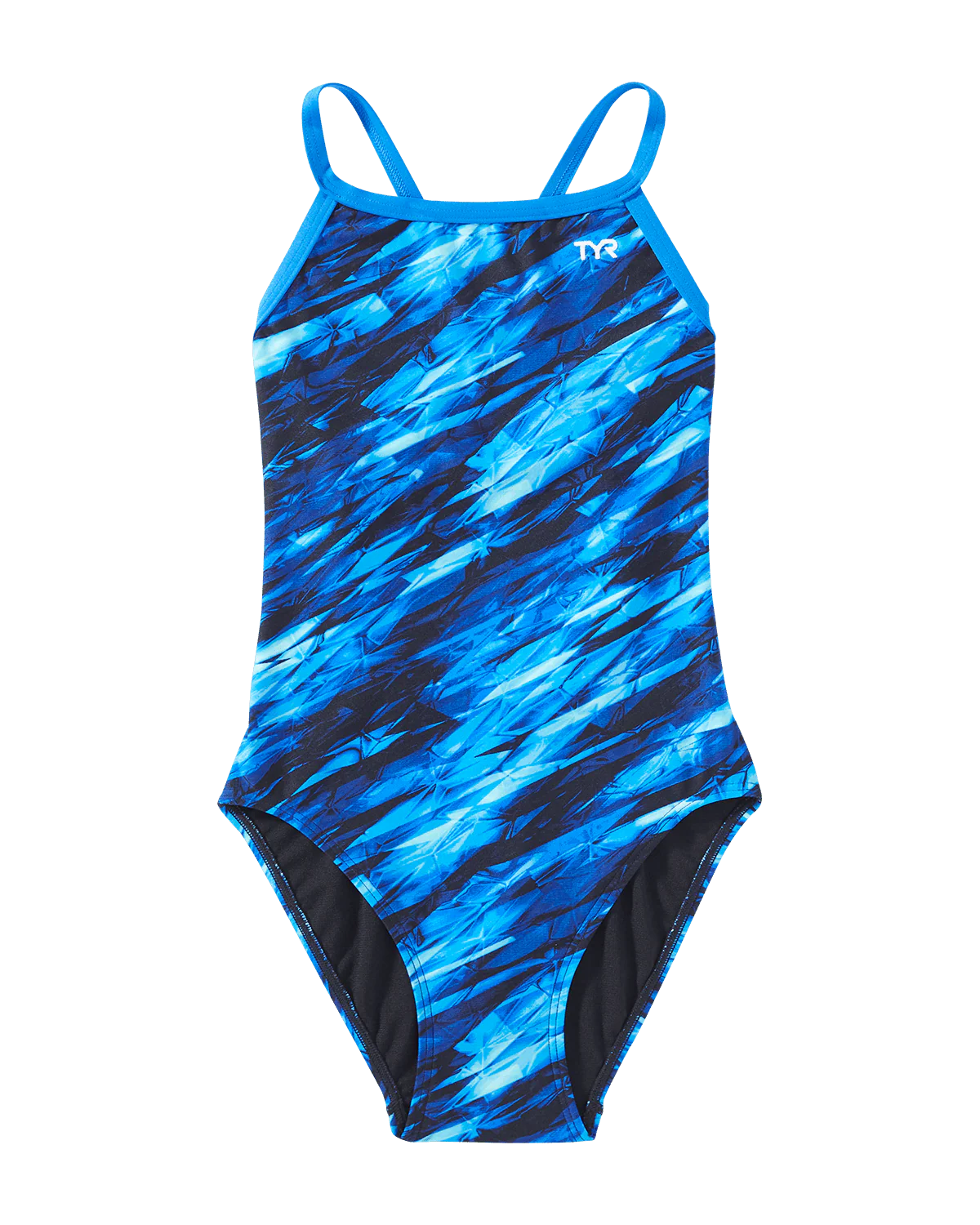 Durafast Elite® Girl's Diamondfit Swimsuit - Vitric 3 Durafast Elite® Girl's Diamondfit Swimsuit - Vitric