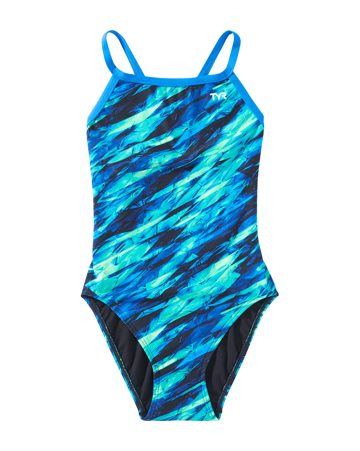 Durafast Elite® Girl's Diamondfit Swimsuit - Vitric 5 Durafast Elite® Girl's Diamondfit Swimsuit - Vitric