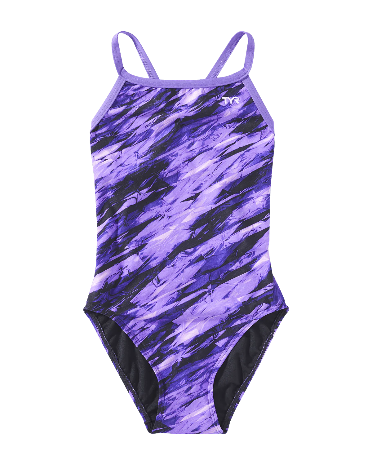 Durafast Elite® Girl's Diamondfit Swimsuit - Vitric 7 Durafast Elite® Girl's Diamondfit Swimsuit - Vitric