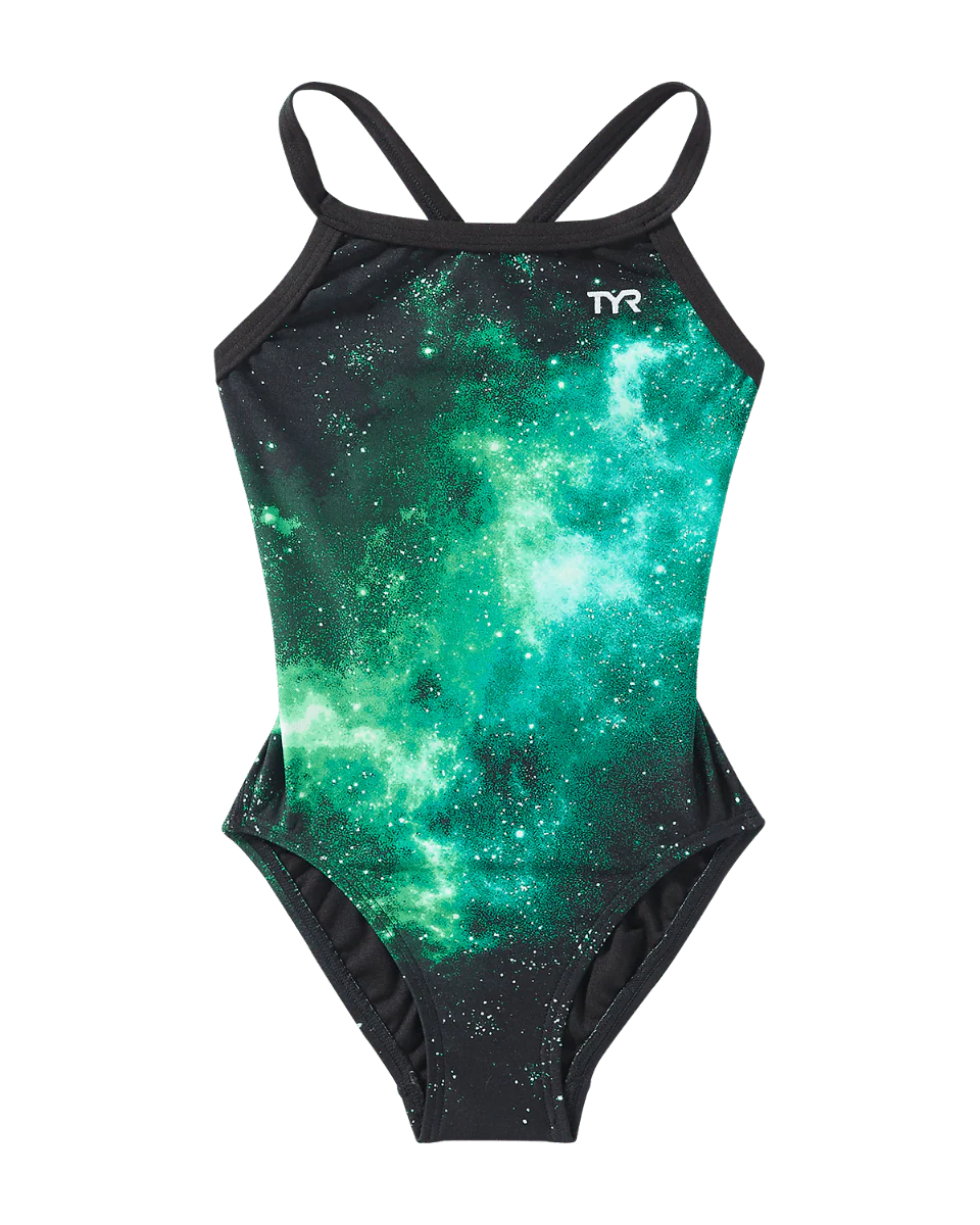 Durafast Elite® Girl's Diamondfit Swimsuit - Starborne