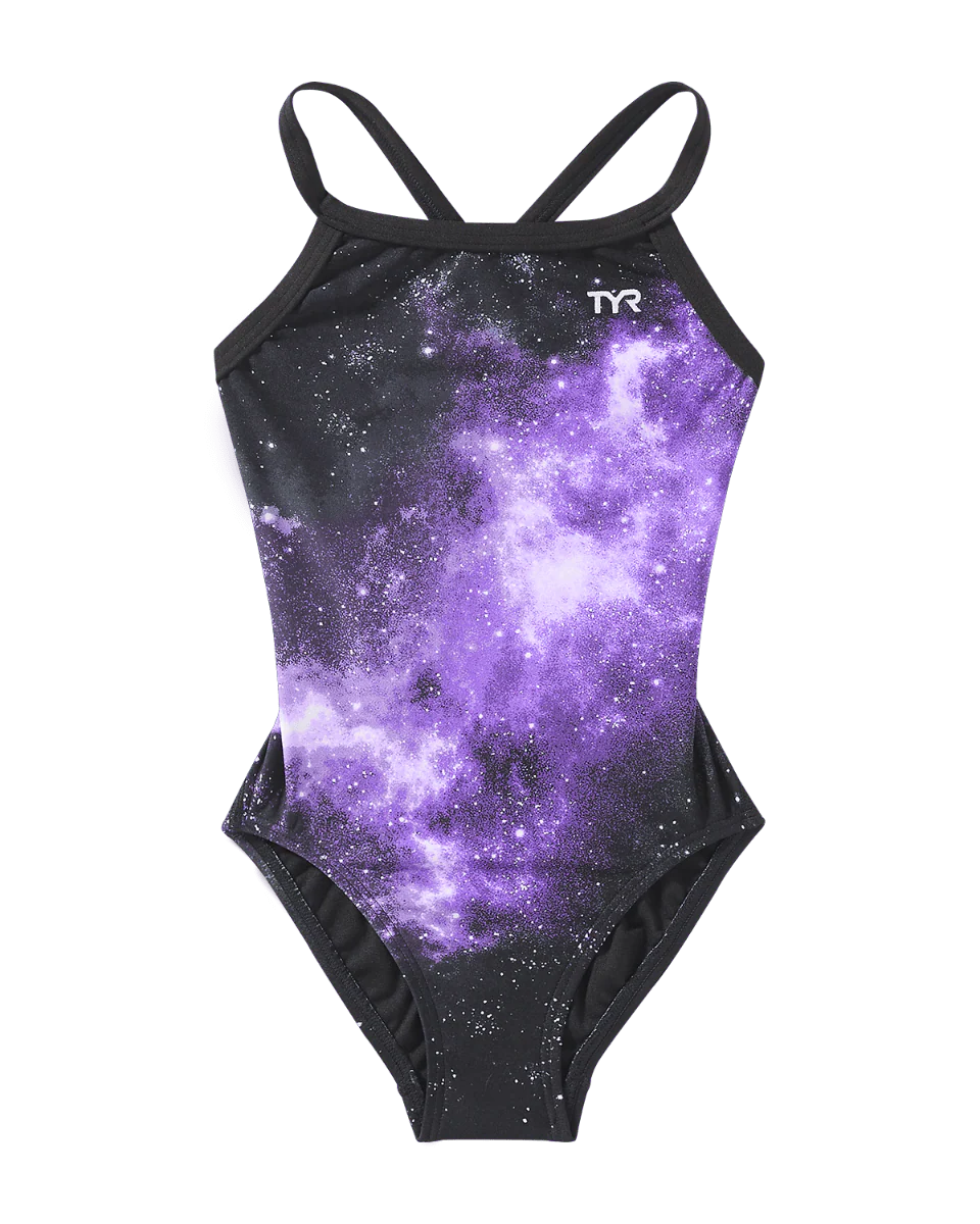 Durafast Elite® Girl's Diamondfit Swimsuit - Starborne 3 Durafast Elite® Girl's Diamondfit Swimsuit - Starborne