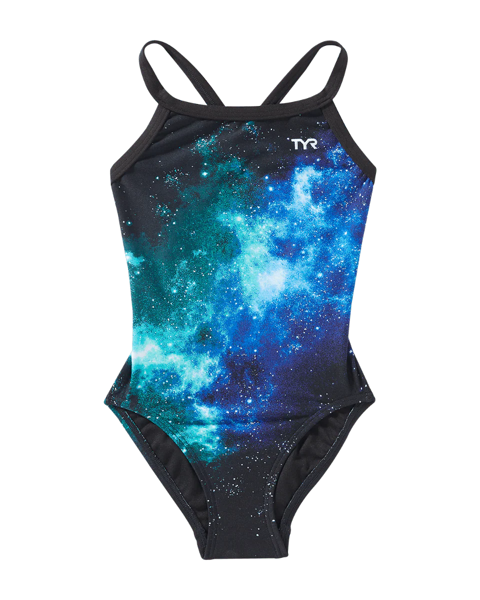 Durafast Elite® Girl's Diamondfit Swimsuit - Starborne 5 Durafast Elite® Girl's Diamondfit Swimsuit - Starborne