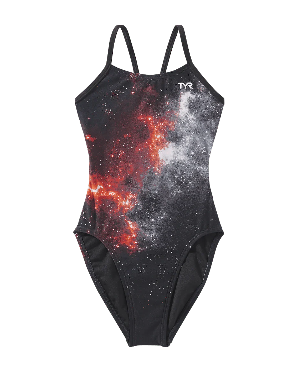 Durafast Elite® Girl's Cutoutfit Swimsuit - Starborne 9 Durafast Elite® Girl's Cutoutfit Swimsuit - Starborne